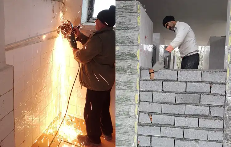 بازسازی سرویس بهداشتی