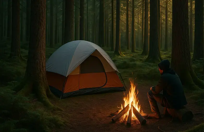 اقامت در جنگل؛ شب‌مانی ایمن در دل طبیعت